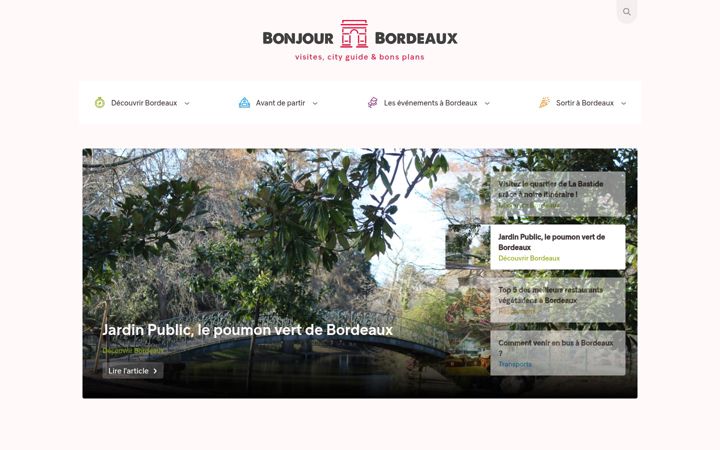 Screenshot of bonjour-bordeaux.com