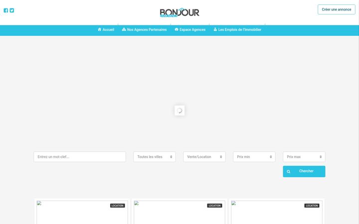Skärmbild av bonjourlaprovence.fr