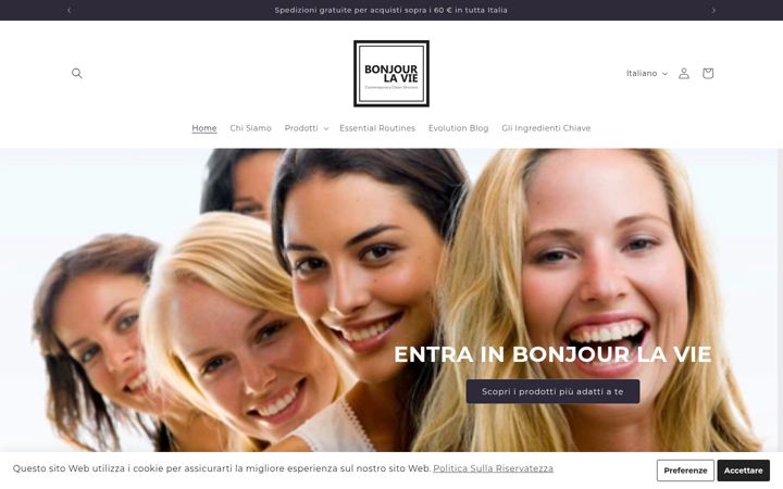 Ekrānuzņēmums no bonjourlavie.it