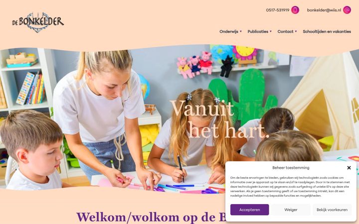 Screenshot of bonkelder.nl