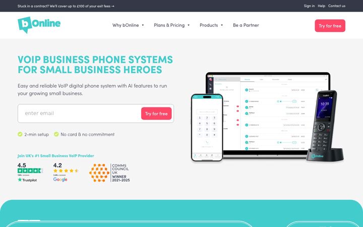 Screenshot of bonline.com