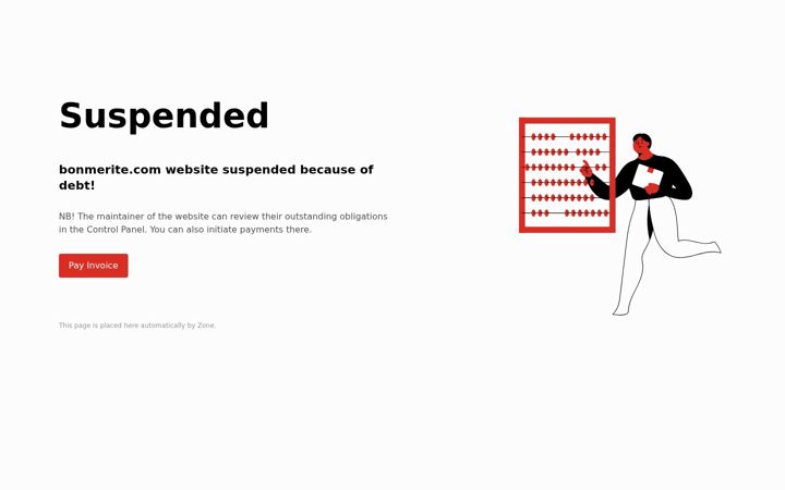 Screenshot of bonmerite.com