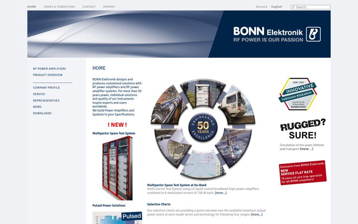 Screenshot of bonn-elektronik.com