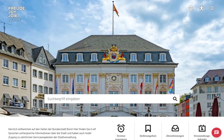 Capture d'écran de bonn.de