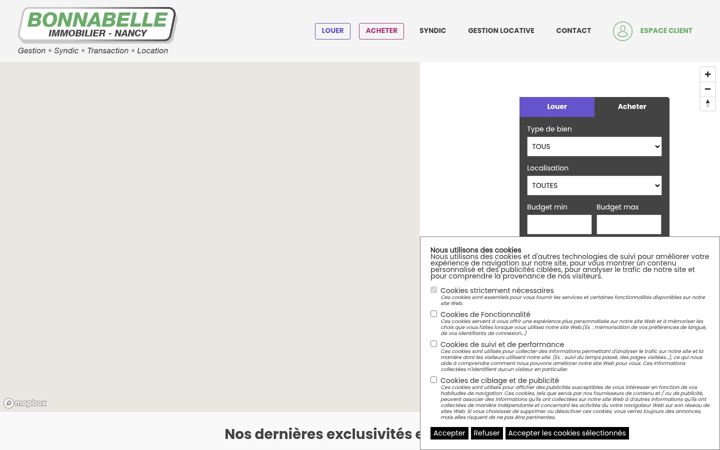 Screenshot von bonnabelle.fr