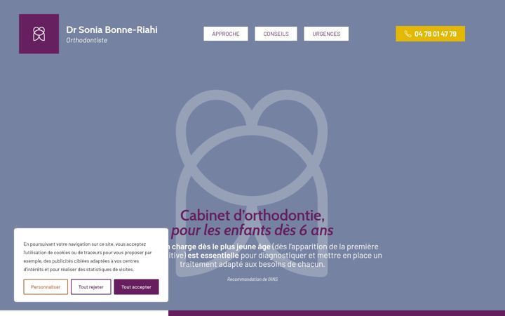Screenshot von bonne-riahi.fr
