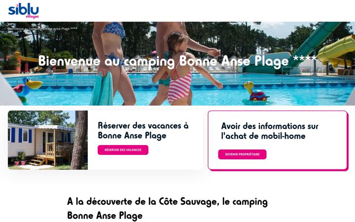 Screenshot von bonneanseplage.fr