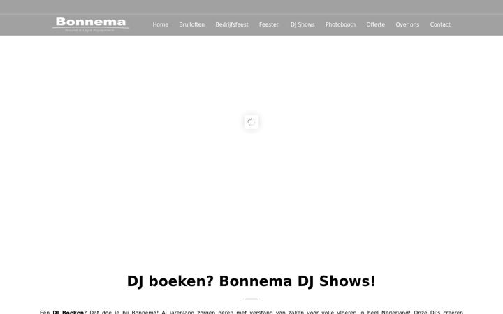 Screenshot von bonnemaequipment.nl