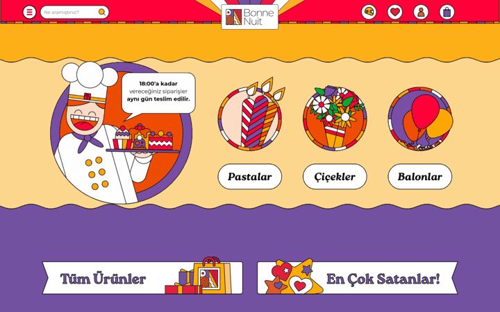 Screenshot of bonnenuit.com.tr
