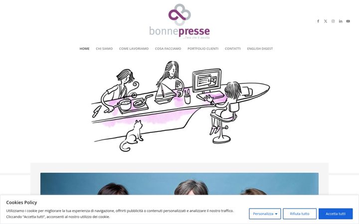 Screenshot of bonnepresse.it
