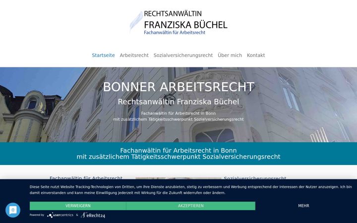 Screenshot of bonner-arbeitsrecht.de