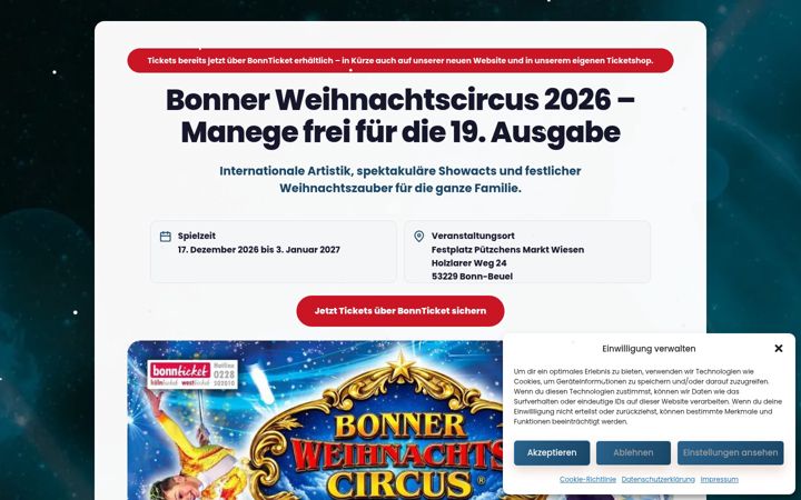 Képernyőkép: bonner-weihnachtscircus.de