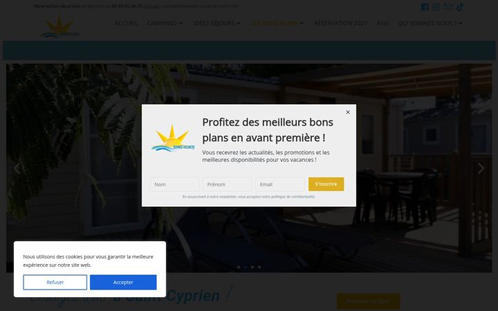 Screenshot of bonnes-vacances-sarl.com
