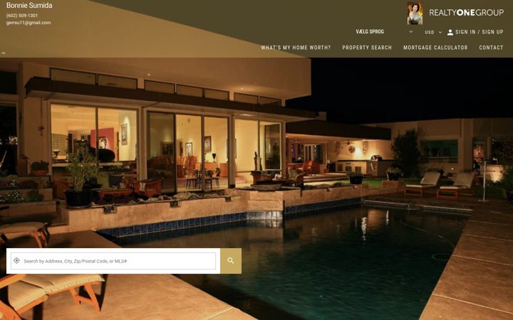 Screenshot of bonniesumida.com