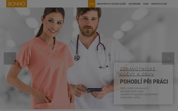 Screenshot of bonno.cz