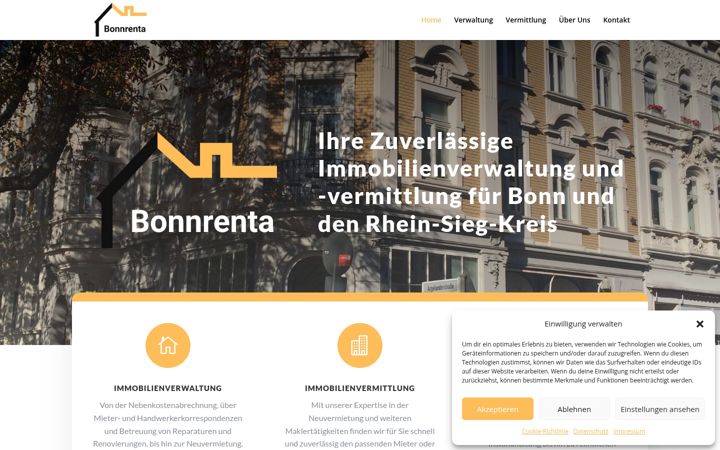 Screenshot of bonnrenta.de