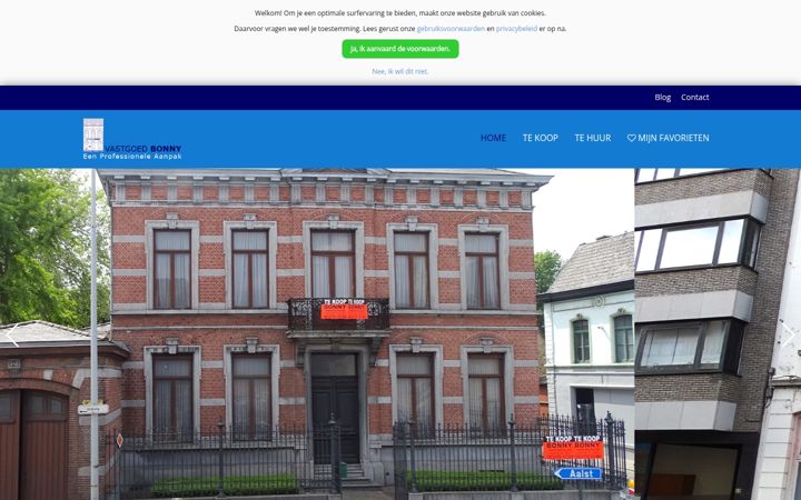 Screenshot of bonny.be