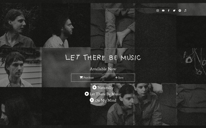 Екранна снимка на bonnydoontheband.com