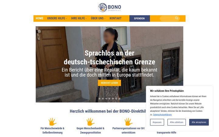 Screenshot του bono-direkthilfe.org