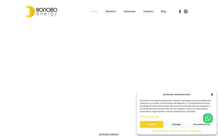 Screenshot of bonoboenergy.com