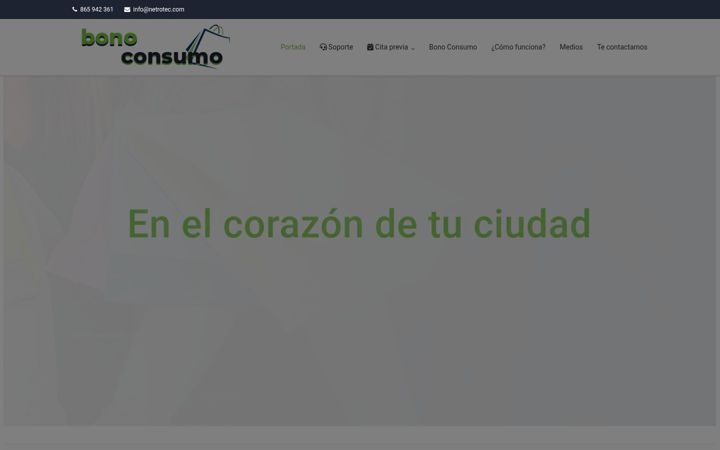 Screenshot stránky bonoconsumo.net