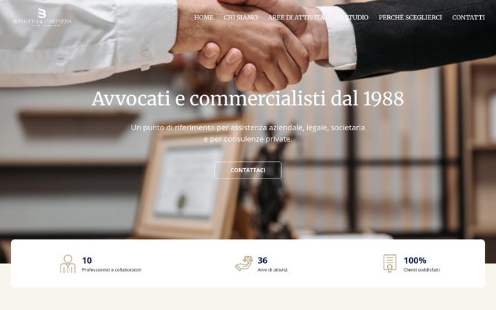 Screenshot of bonottoepartners.it