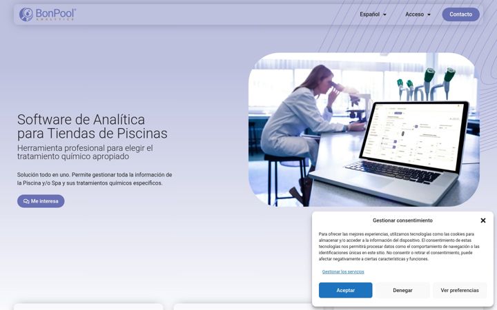 Screenshot of bonpool.app