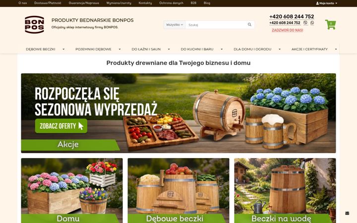 Screenshot of bonpos.pl