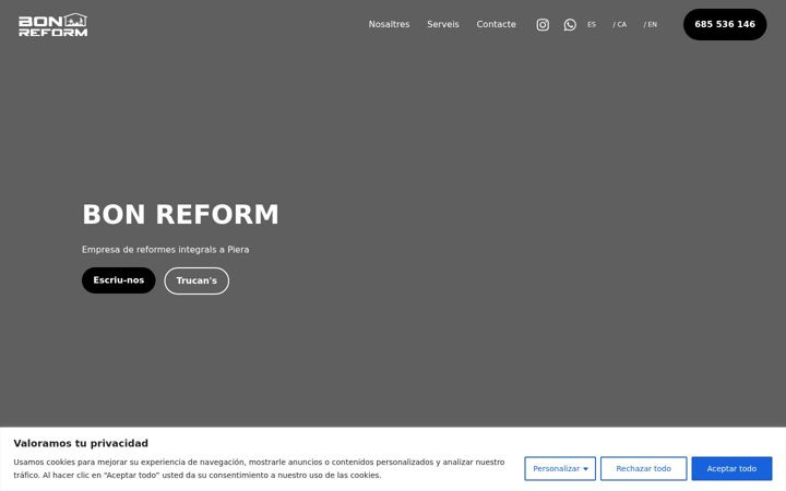 Screenshot of bonreform.com