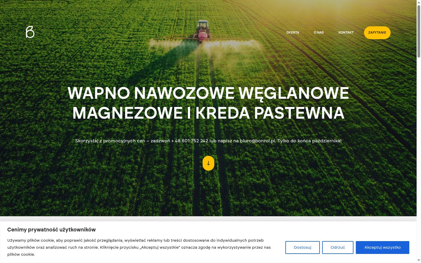 Ekrānuzņēmums ar piekrišanas baneri, kas tika rādīts pirms jebkādas mijiedarbības