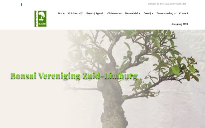 Skärmbild av bonsai-zuidlimburg.nl