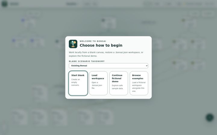 Screenshot of bonsai.tech