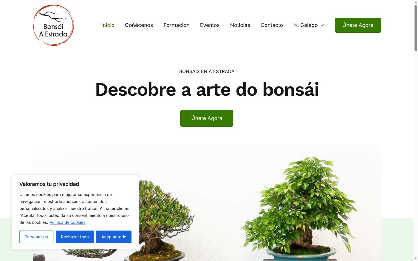 Snímka obrazovky banera súhlasu zobrazeného pred akoukoľvek interakciou