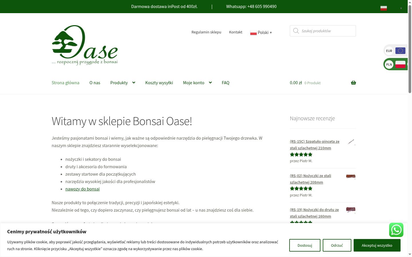 Snímek obrazovky baneru souhlasu zobrazeného před jakoukoli interakcí