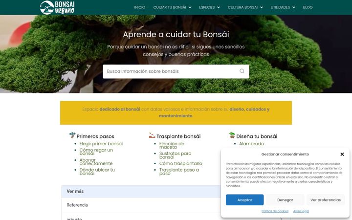 Screenshot von bonsaiurbano.com