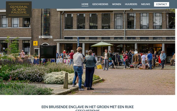 Screenshot of bonskazerne.nl