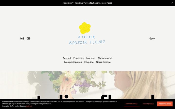 Ekrānuzņēmums no bonsoirfleurs.com