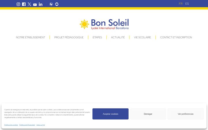 Screenshot of bonsoleil.es