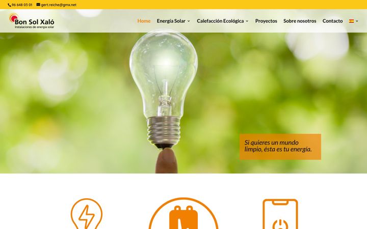 Screenshot of bonsolxalo.com