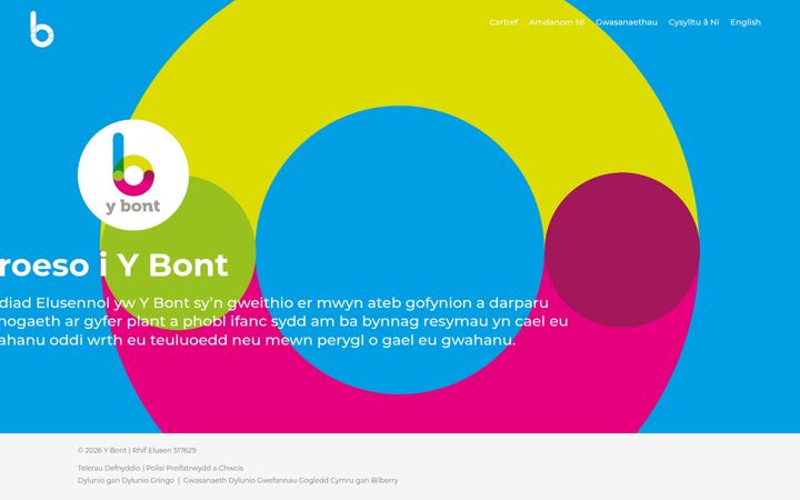 Screenshot of bont.org.uk