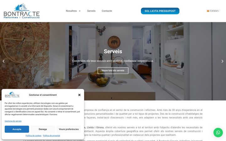 Képernyőkép: bontracte-construccions.com