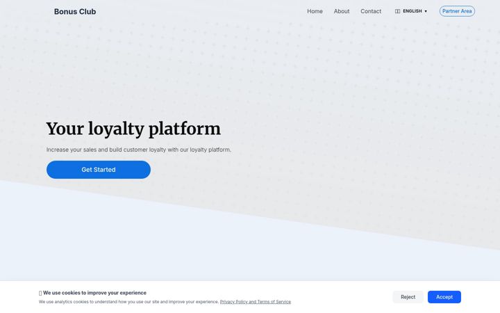 Screenshot of bonusclub.pt