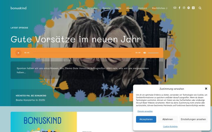 Screenshot of bonuskind.com