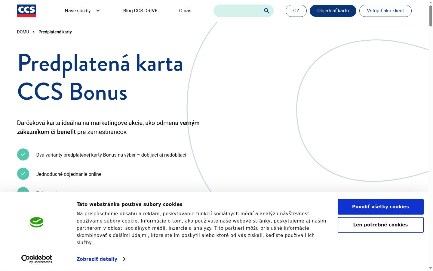 Ekraanipilt nõusolekubännerist, mida näidati enne mis tahes suhtlust