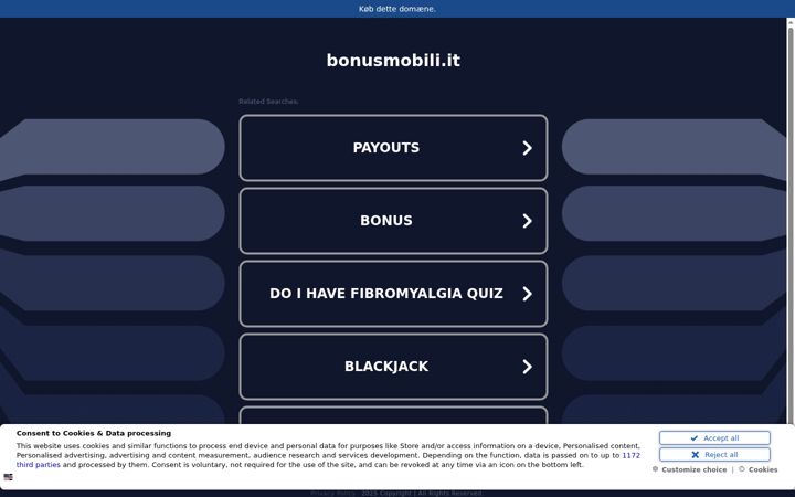 Screenshot of bonusmobili.it
