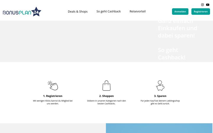 Screenshot of bonusplan24.de