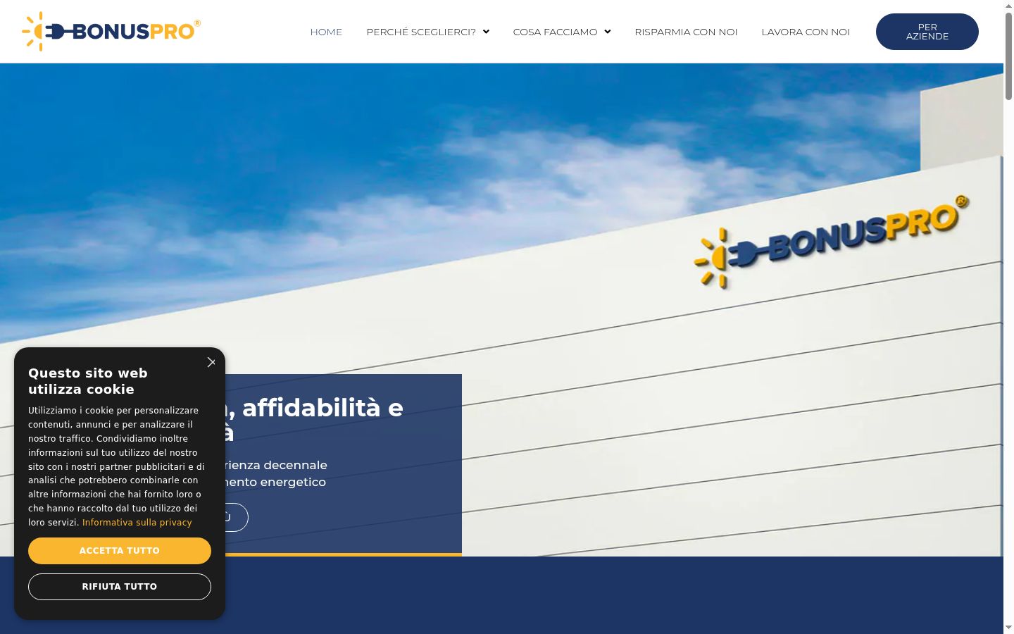 Sutikimo reklamjuostės, rodytos prieš bet kokią sąveiką, ekrano kopija