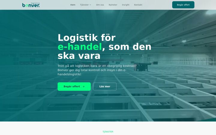 Screenshot of bonver.se