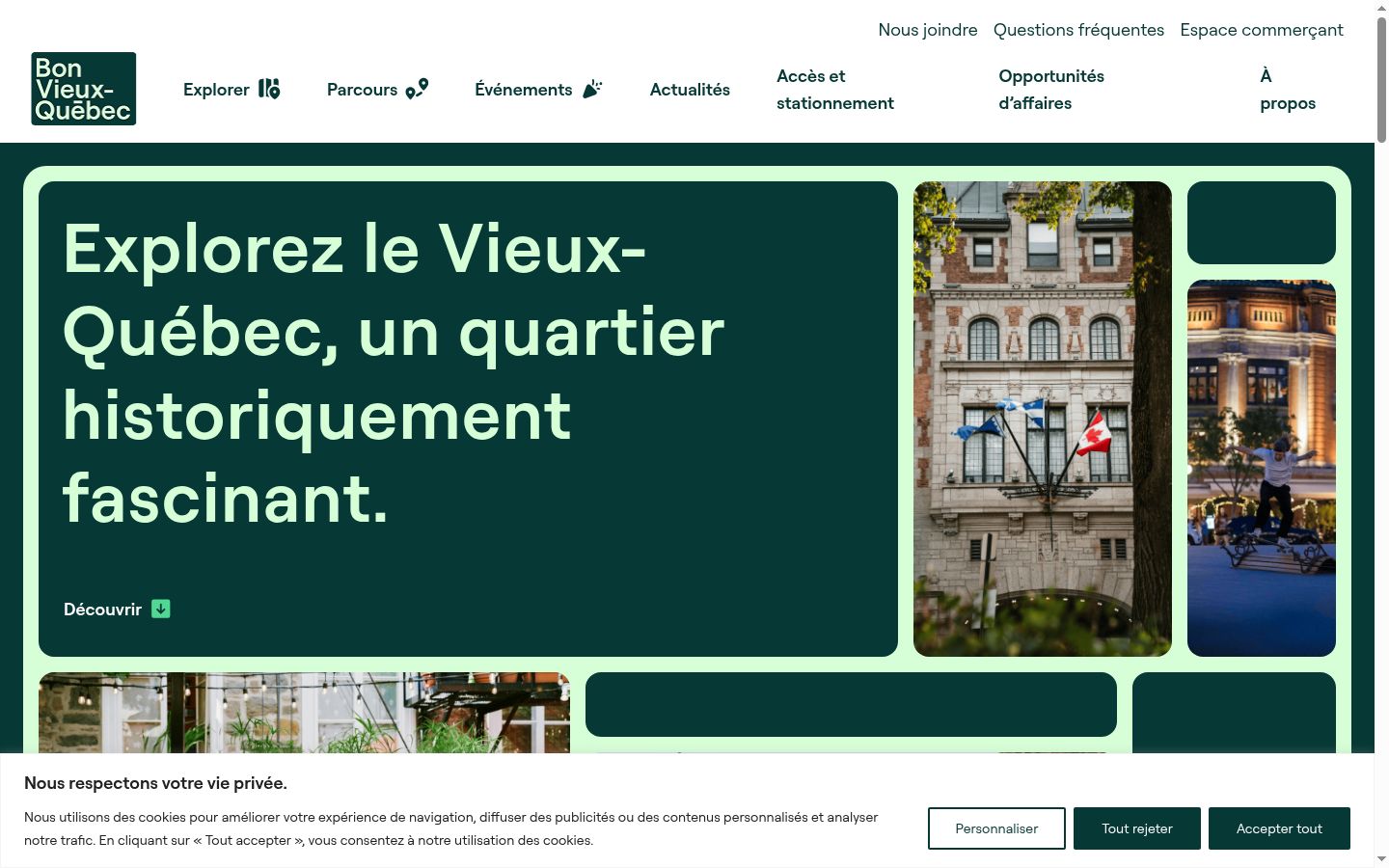 Screenshot tal-banner tal-kunsens muri qabel kwalunkwe interazzjoni