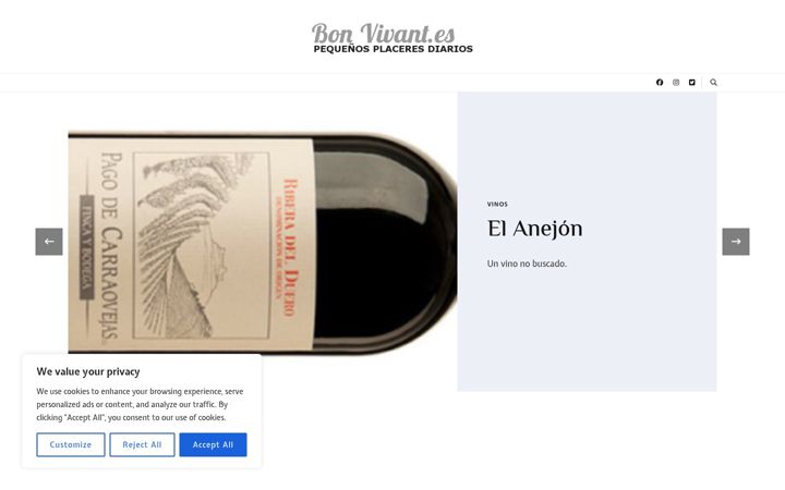 Screenshot of bonvivant.es
